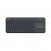 Klaviatuur Logitech 920-007143 Inglise Must QWERTY