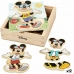 Houten Kinderpuzzel Disney + 2 Jaar (12 Stuks)