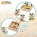 Houten Kinderpuzzel Disney + 2 Jaar (12 Stuks)