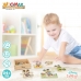 Houten Kinderpuzzel Disney + 2 Jaar (12 Stuks)