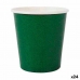 Sada pohárov Algon Jednorázový; nevratný Kartón zelená 20 Kusy 120 ml (24 kusov)