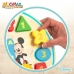 Educatief Spel Disney Horloge (6 Stuks)