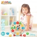 Educatief Spel Disney Horloge (6 Stuks)