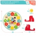 Educatief Spel Disney Horloge (6 Stuks)