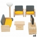 Doll's house dining room Woomax (6 Stuks)