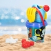 Conjunto de brinquedos de praia Mickey Mouse Ø 18 cm Polipropileno (12 Unidades)