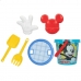 Set de Juguetes de Playa Mickey Mouse Ø 18 cm (16 Unidades)