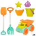 Set de jucării de plajă Colorbaby 7 Piese Camion (18 Unități)