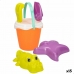 Set de jouets de plage Colorbaby Ø 18 cm polypropylène (15 Unités)