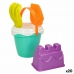 Set de jouets de plage Colorbaby Ø 14 cm (20 Unités)