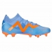 Voetbalschoenen Volwassenen Puma Future Match Fg/Ag  Glimmer Blauw Oranje Vrouw