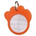 Placa identificativa para colar Trixie 2277 Laranja 3,5 cm