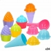 Conjunto de brinquedos de praia Colorbaby 15 Peças Moldes Gelado Cupcake (24 Unidades)