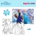 Kinderpuzzel Frozen Dubbelzijdig 108 Onderdelen 70 x 1,5 x 50 cm (6 Stuks)
