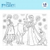 Puzzle pentru Copii Frozen Cu două fețe 108 Piese 70 x 1,5 x 50 cm (6 Unități)