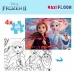 Děstké puzzle Frozen Dvojstranné 4 v 1 48 Kusy 35 x 1,5 x 25 cm (6 kusů)