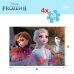 Kinderpuzzel Frozen Dubbelzijdig 4-in-1 48 Onderdelen 35 x 1,5 x 25 cm (6 Stuks)