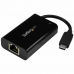 Adaptator de Rețea USB C Startech US1GC30PD Gigabit Ethernet Negru