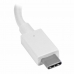 Adapter USB C naar HDMI Startech CDP2HD4K60W          Wit