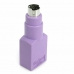 PS/2 - USB adapteris Startech GC46FMKEY            Violetinė