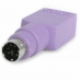 Adaptador PS/2 a USB Startech GC46FMKEY            Violeta