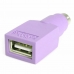 Adaptér PS/2 na USB Startech GC46FMKEY            Fialová