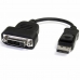 Адаптер DisplayPort към DVI Startech DP2DVIS              Черен