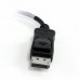 DisplayPort–DVI Adapter Startech DP2DVIS              Fekete