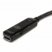 Kabel USB Startech USB3AAEXT5M          USB A Črna