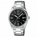 Unisex hodinky Casio MTP-1302PD-1A1VEF Stříbřitý Multifunkční Černý