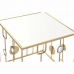 Set di 2 Tavolini DKD Home Decor Dorato 50 x 50 x 50 cm