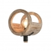 Podna svjetiljka Home ESPRIT Crna Prirodno Tikovina Reciklirano Drvo 50 W 220 V 31 x 31 x 156 cm