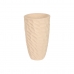 Macetero Home ESPRIT Beige Fibra de Vidrio Escandinavo 36,5 x 36,5 x 63 cm