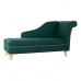 Chaise Longue Sofa DKD Home Decor 8424001795482 160 x 71 x 83 cm Foam Black Green