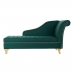 Chaise Longue Sofa DKD Home Decor 8424001795482 160 x 71 x 83 cm Foam Black Green
