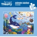 Děstké puzzle Colorbaby Sea Animals 60 Kusy 60 x 44 cm (6 kusů)