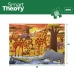 Puzzle Infantil Colorbaby Wild Animals 60 Peças 60 x 44 cm (6 Unidades)