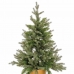 Albero di Natale Verde Dorato Polietilene 82 x 82 x 120 cm