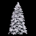 Weihnachtsbaum Weiß grün PVC Metall Polyäthylen 210 cm