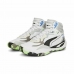 Zapatillas de Baloncesto para Adultos Puma Playmaker Pro Mid Blanco