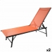 Liggende lounder Aktive Orange 180 x 35 x 49 cm (2 enheder)