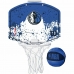 Canasta de Baloncesto Wilson Dallas Mavericks Mini Azul