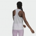 Tričko bez rukávů pro ženy Adidas U4U Aeroready Bílý