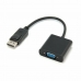 Adaptador DisplayPort para VGA PcCom Essential Preto 15 cm