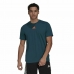 Vyriški marškinėliai su trumpomis rankovėmis Adidas Sportphoria Aeroready Ciano