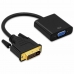 Adaptor DVI-D la VGA PcCom Essential Negru 25 cm