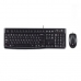 Klávesnica Logitech Desktop MK120 Čierna Francúzština AZERTY AZERTY