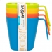 Set de pahare Aktive Multicolor 390 ml Picnic 4 Piese 24 Unități