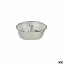 Set de vase de bucătărie De unică folosință Tartă cu fructe Aluminiu 25 x 7,7 x 25 cm (12 Unități)