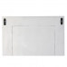 Espelho de parede DKD Home Decor 154 x 4 x 94 cm Madeira Branco Madeira de mangueira Losangos Moderno